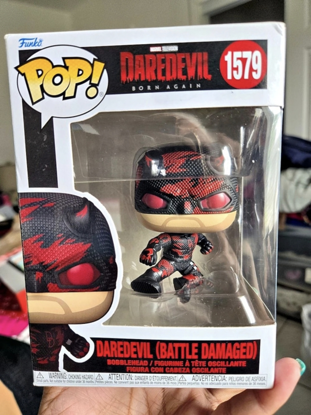 Funko Daredevil (Battle Damaged) #1579 Vinyl Figure